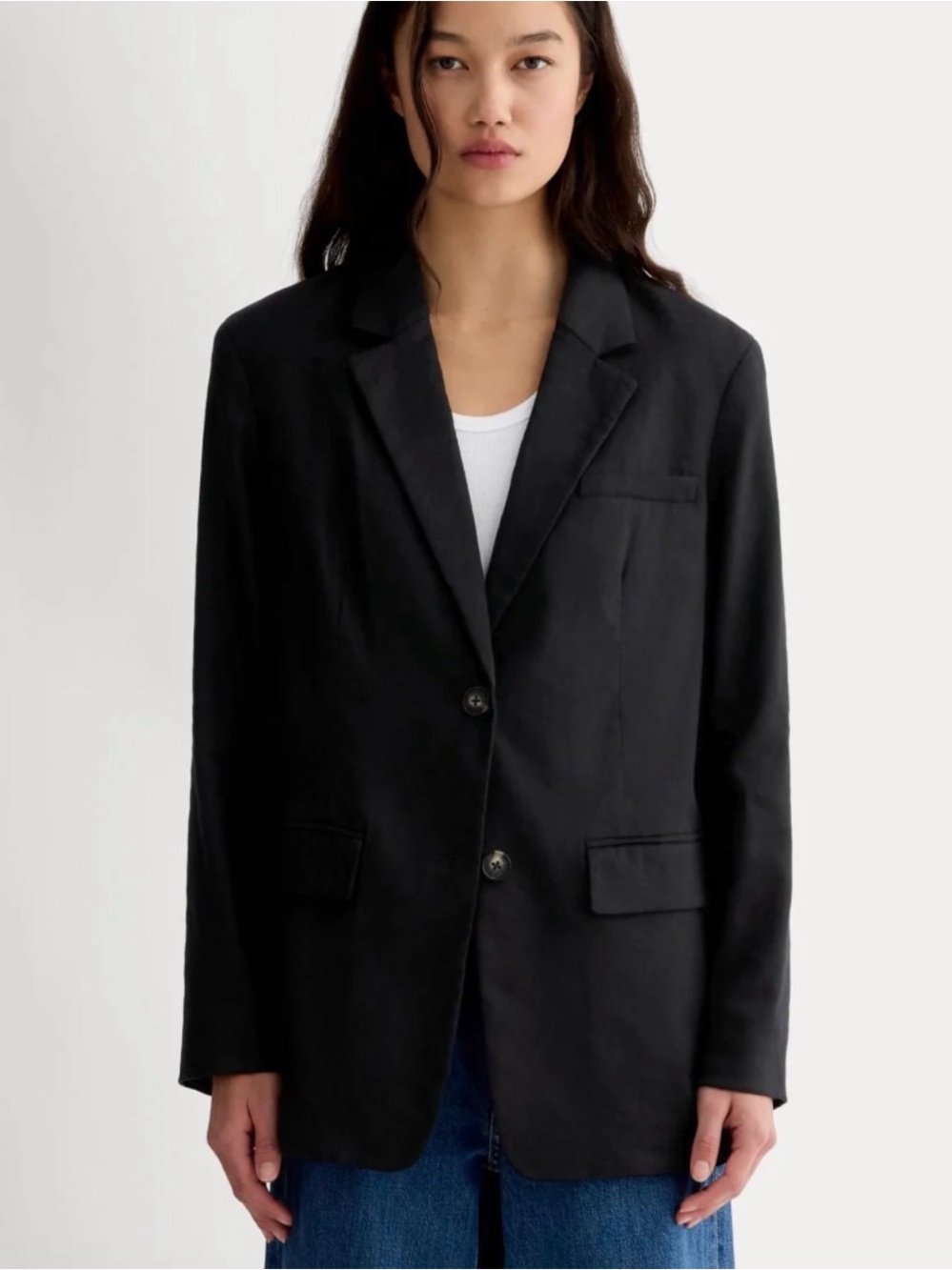 Everlane the Oversized Blazer in Buttersmooth